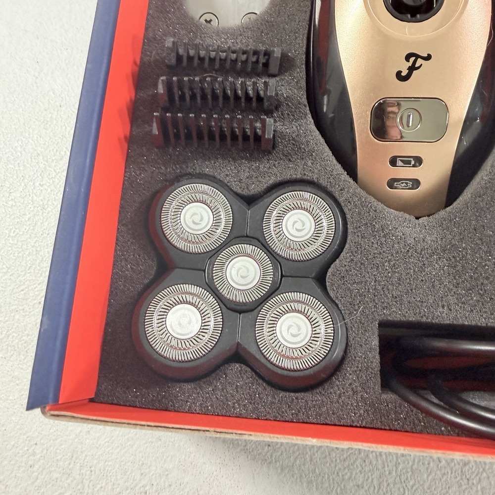 Freebird Flex Series Men's Shaving Kit Electric Rotary Shaver Trimmer - Picture 7 of 14